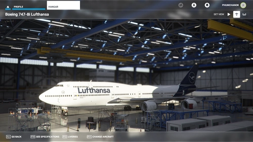 (working 1.12.13.0) Lufthansa New Livery 747-8i