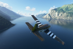 Bonanza G36 - P-51 Tribute "Invasion Stripes" Livery thumbnail 1