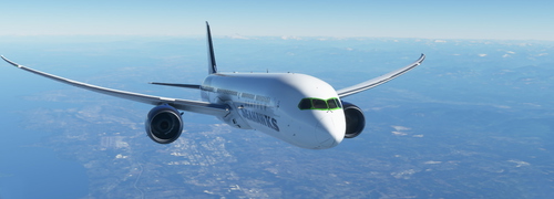 Boeing 787 Seattle Seahawks Livery