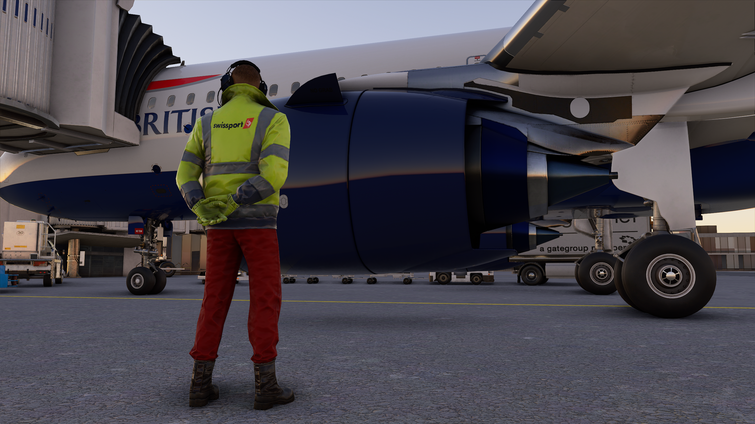 Swissport Ground Service Uniform - Image 1