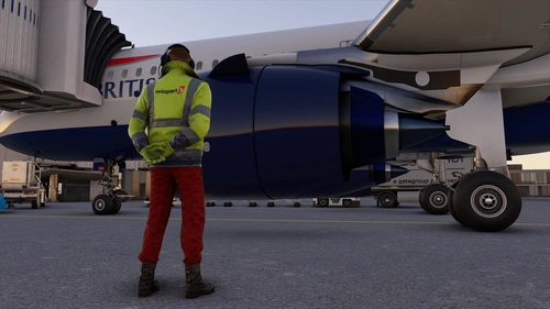 Swissport Ground Service Uniform