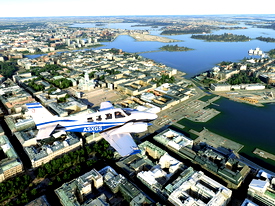 Helsinki 3D - full central city  Microsoft Flight Simulator