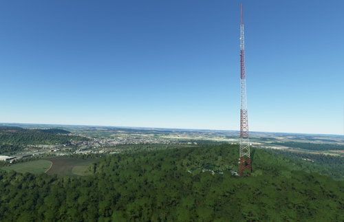 Luxembourg - VFR reference points around ELLX