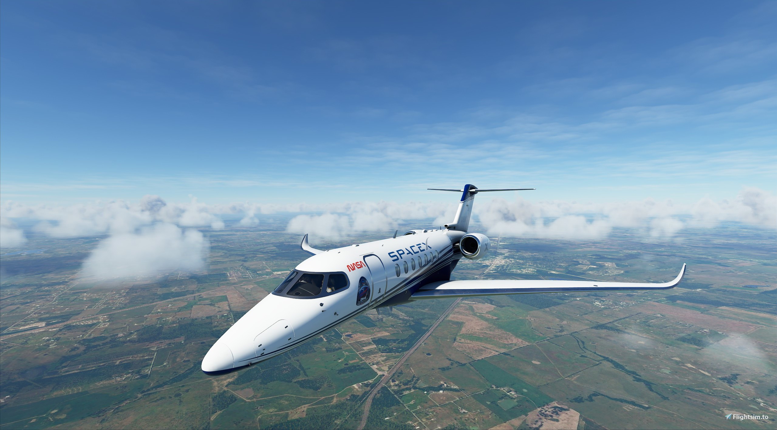 SpaceX Longitude Livery - Image 1