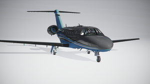 Citation CJ4 Grey And Blue (with custom Interior) thumbnail 1