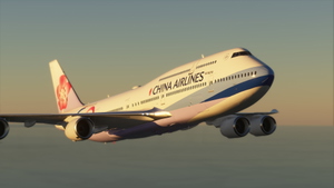 B747 China Airlines 60th Anniversary Livery (DISCONTINUED) thumbnail 1