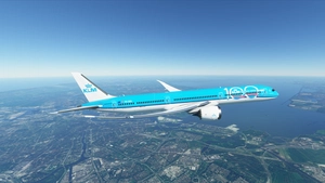 KLM B787-10 - Orange Blossom thumbnail 1