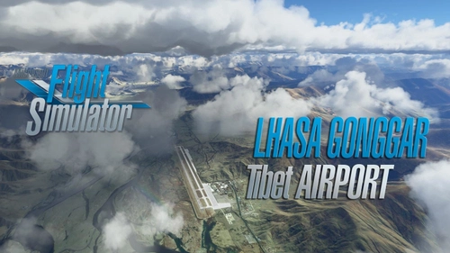 Lhasa Gonggar Airport ZULS v1.0 (Tibet)