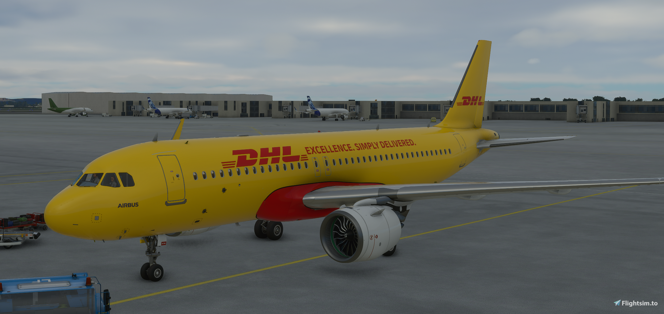 DHL A320 Cargo - Image 1