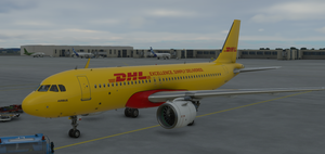 DHL A320 Cargo thumbnail 1