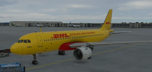 DHL A320 Cargo