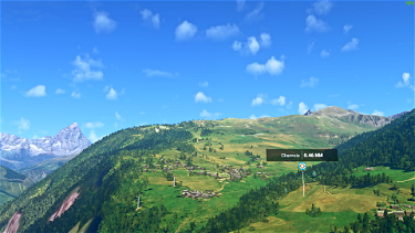 Airstrip of Chamois (AO02) - Valle d'Aosta  Microsoft Flight Simulator