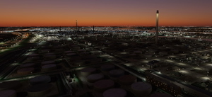 Rotterdam Harbour - Radio Tower Waalhaven & PetroChemie Pipes thumbnail 5