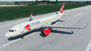 Czech Airlines (CSA) A320 (4K - High-Res) thumbnail 5