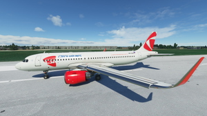 Czech Airlines (CSA) A320 (4K - High-Res) thumbnail 7