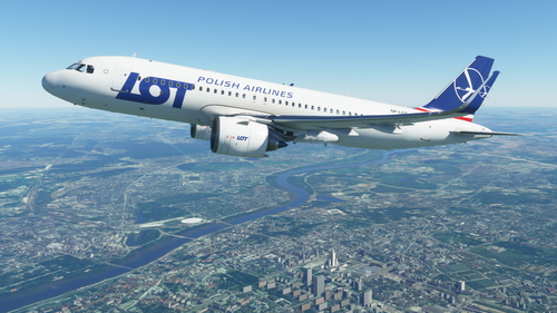 Polish Airlines (LOT) A320 (4K - High-Res)