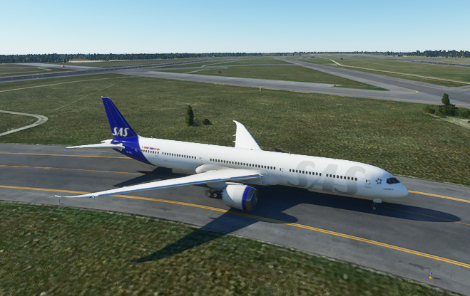 Boeing 787 Scandinavian Airlines (New Method) - Image 1
