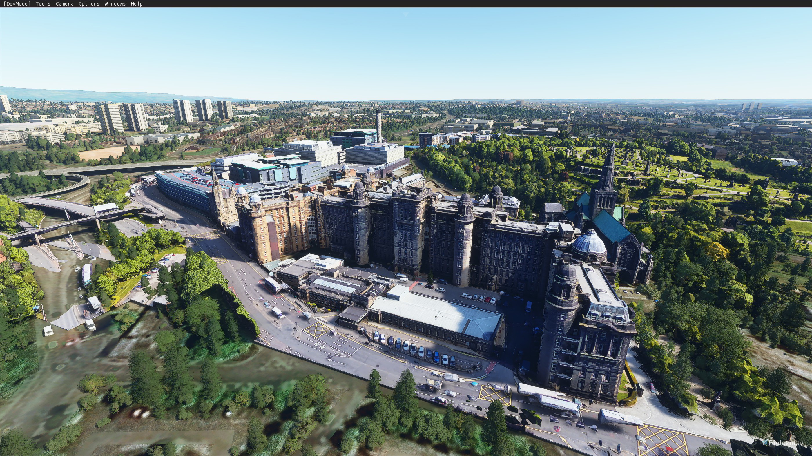 Glasgow Royal Infirmary, Necropolis and tennents brewery (Scotland) - Image 1