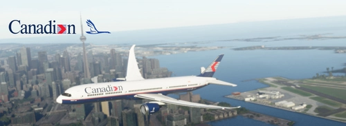 Canadian Airlines Battleship 787-10 | New Method