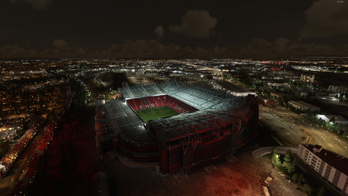 Old Trafford - Manchester United Stadium w/ LODs 
