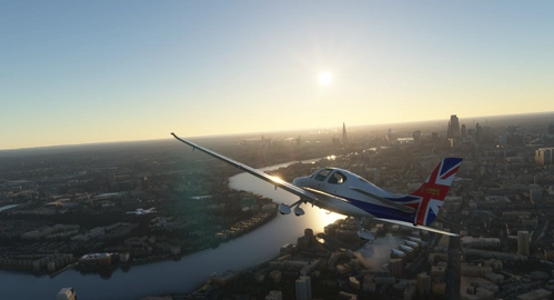 Cirrus SR22 UK Flag