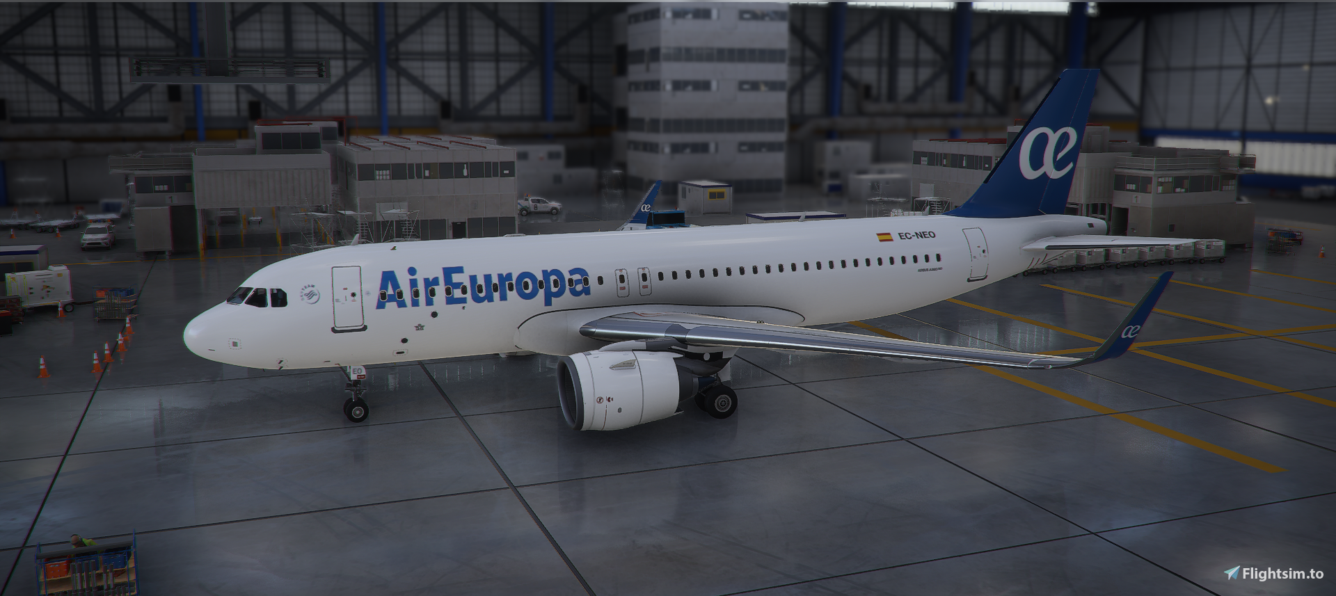 [A32NX] A320Neo Air Europa (fictional) (clean/dirt) - Image 1