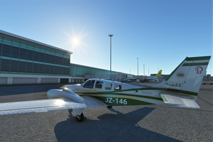 Beechcraft Baron G58 'World Tour' (2 liveries) thumbnail 5