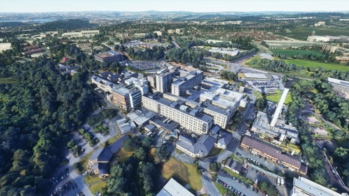 Derriford Hospital.