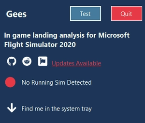 Gees - In game landing analysis (standalone App) thumbnail 4