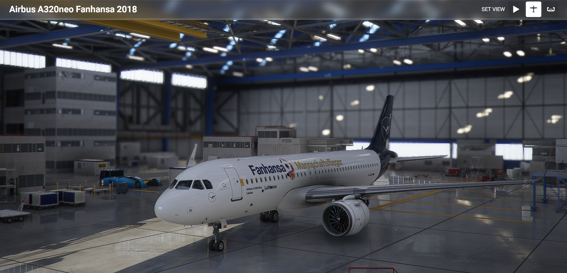 [8k] Fanhansa Mannschaftsflieger (Lufthansa World Cup 2018) - Image 1