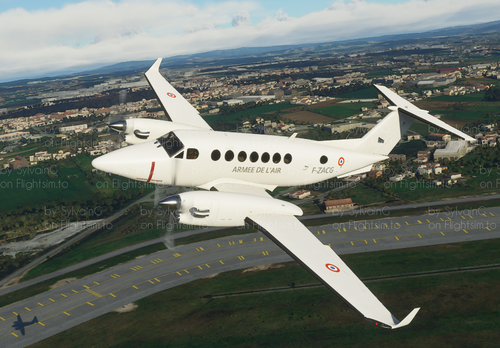 KingAir350 French Air Force F-ZACG