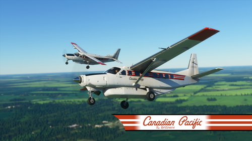 Canadian Pacific Cessna 208b Grand Caravan EX Livery