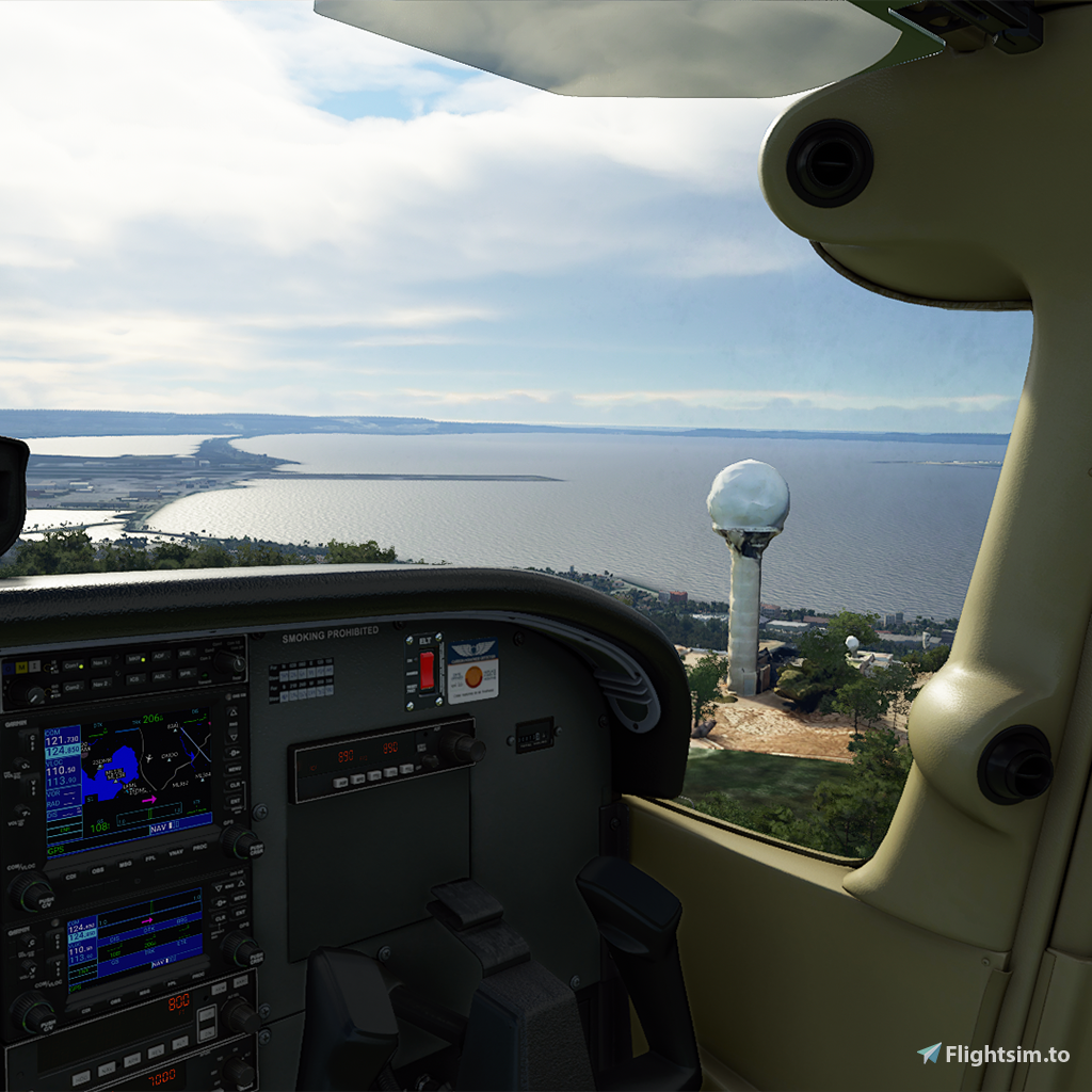 Vitrolles RADAR DOME which dominates Marseille-Marignane airport (LFML) - Image 1