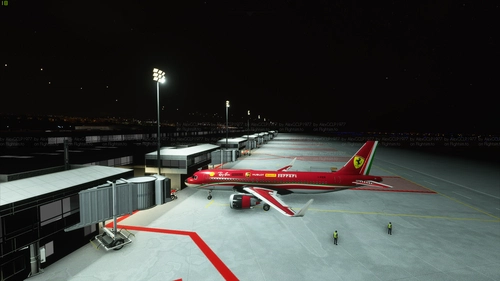 Lights GCLP airport Gran Canaria
