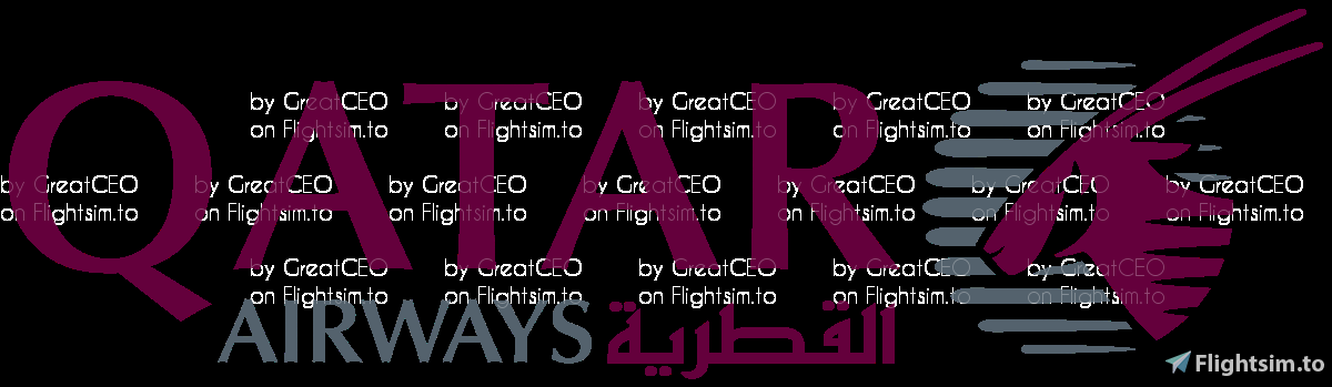 Qatar Airways flights megapack - Image 1
