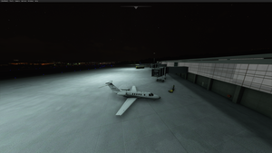 Bilbao-LEBB airport lights thumbnail 3