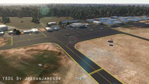 YBDG, Bendigo Airport, AUSTRALIA