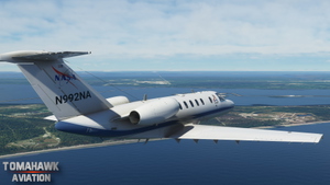 NASA-Artemis Mission Cessna Citation CJ4 [1.10.7.0] thumbnail 11