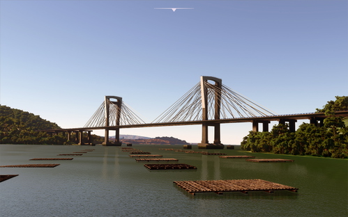 Rande Bridge and Vigo Bay