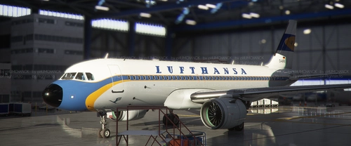 [High res] Lufthansa Retro livery