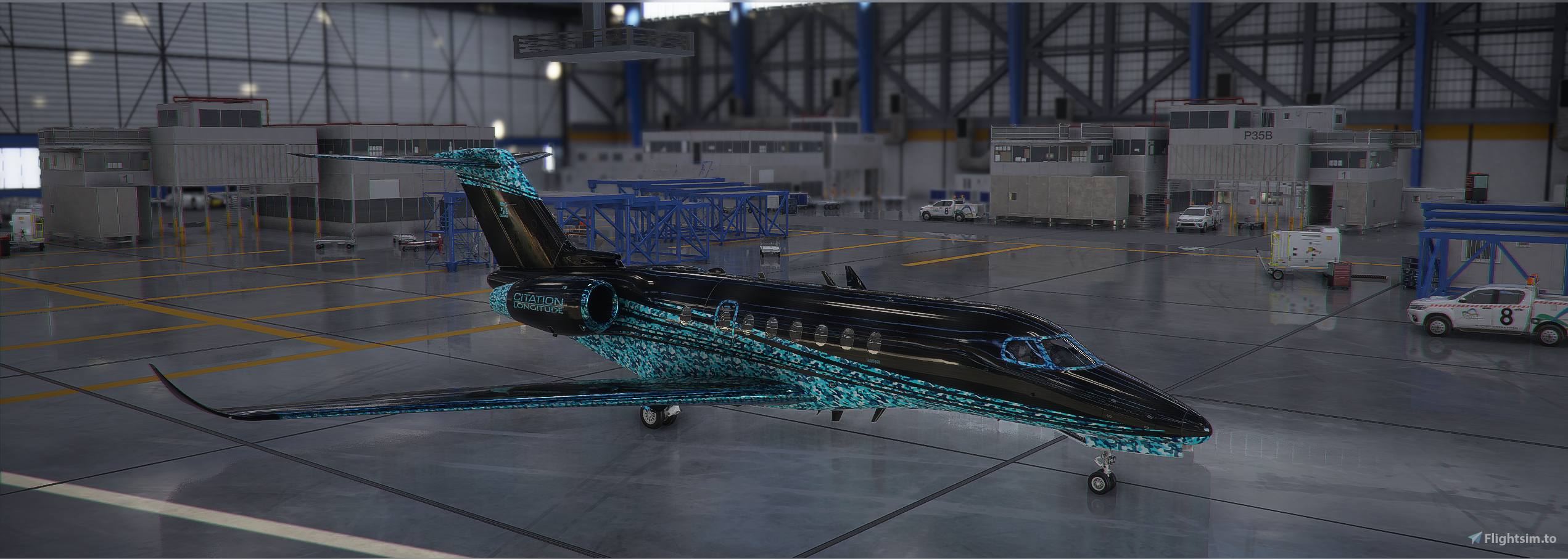 Cessna longitude Artic Camo - Image 1