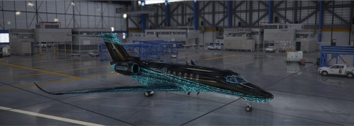 Cessna longitude Artic Camo