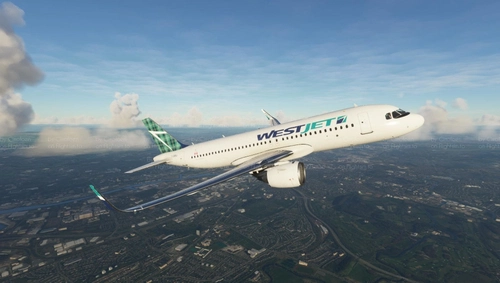 WestJet Tartan Tail (4K)