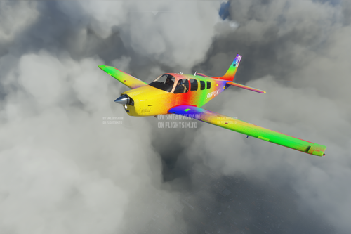 Beechcraft G36 Bonanza "Harlequin" 