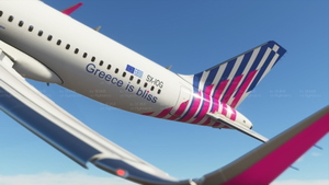 A32NX Sky Express ( upcoming livery for A320 Neo) (4K)[SX-IOG] thumbnail 6
