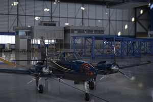 Beechcraft Baron G58 Blue Fusion thumbnail 6