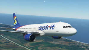 A32NX Spirit Airlines (Old Livery)[4K](Update 5) thumbnail 2