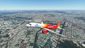 A32NX VietJet Air[4K](Update 5 fix) thumbnail 6