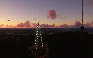 Uetliberg TV Tower and Lookout Tower Zurich/Zürich, Switzerland thumbnail 11