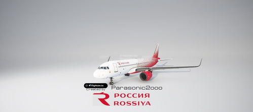 A320 - ROSSIYA / Россия  4k Livery [VERSION 1.10.7.0]
